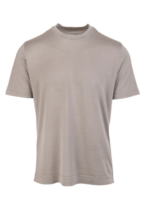Man Basic T-Shirt In Stone Organic Cotton FEDELI | UEF0103103
