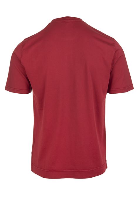 Man Basic T-Shirt In Cherry Organic Cotton FEDELI | UEF0103122