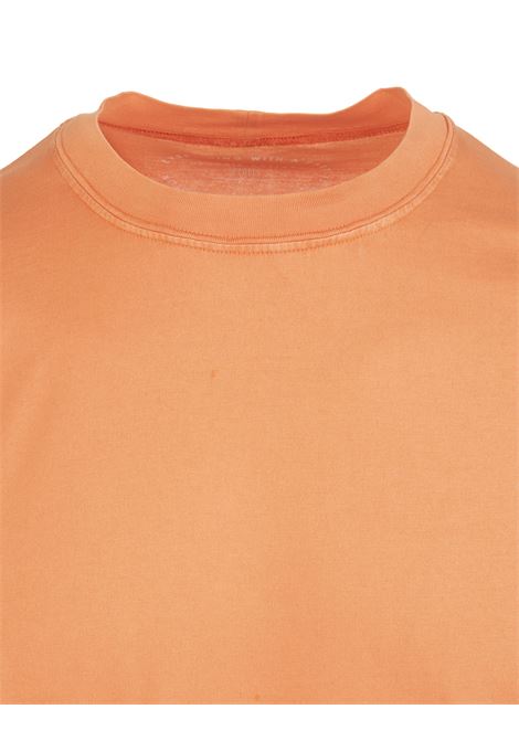 Man Basic T-Shirt In Orange Organic Cotton FEDELI | UEF0103124