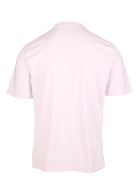 T-Shirt Basi Uomo In Cotone Organico Rosa Confetto FEDELI | UEF010369