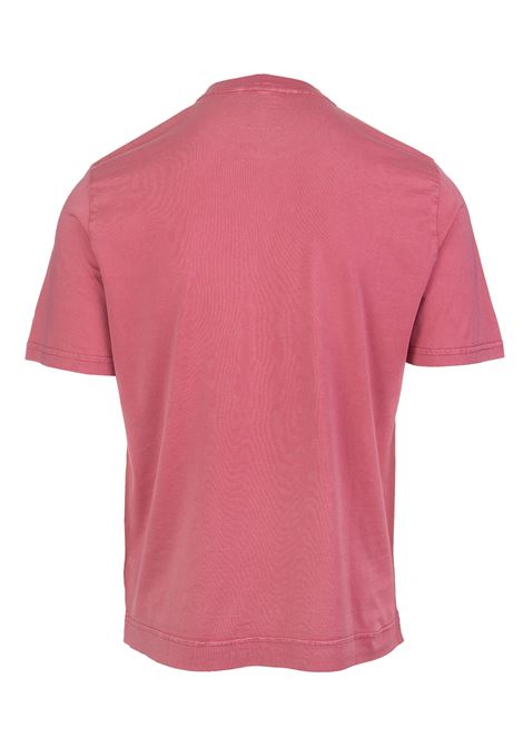 Man Basic T-Shirt In Strawberry Organic Cotton FEDELI | UEF010386