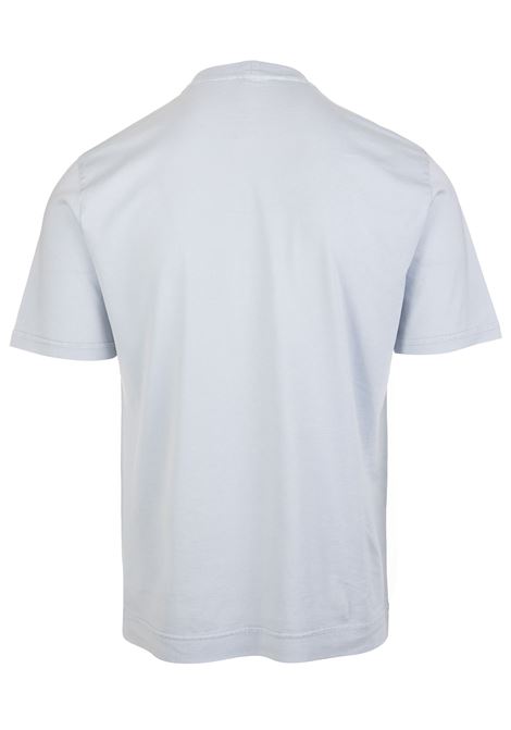 Man Basic T-Shirt In Cloud Organic Cotton FEDELI | UEF010388