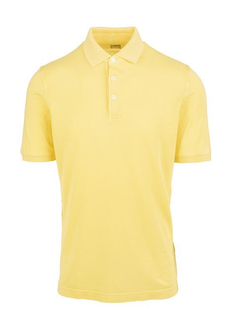 Man Polo In Yellow Pique' Cotton FEDELI | UEF0108111