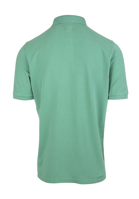 Man Green Polo Shirt In Organic Cotton FEDELI | UEF0108114