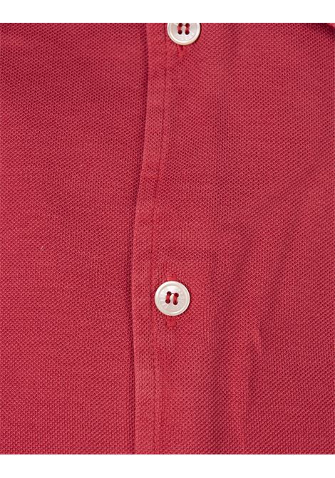Man Shirt In Red Cotton Pique' FEDELI | UEF028387