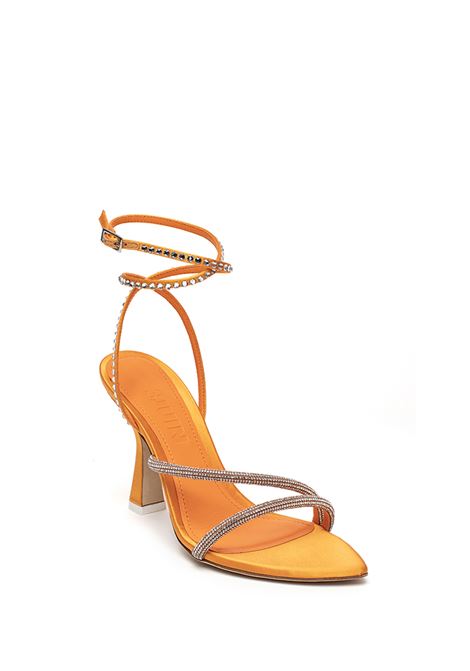 Orange Giglio Satin Sandal 3JUIN | 323SC004.R.0775258