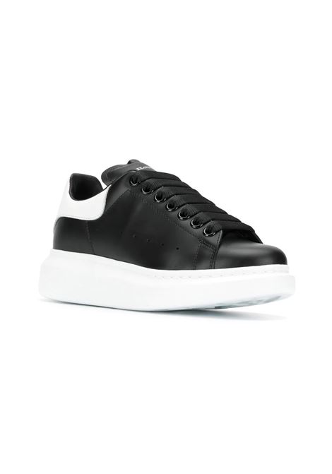 Black Oversize Sneakers With White Spoiler And Sole ALEXANDER MCQUEEN | 553770-WHGP51070