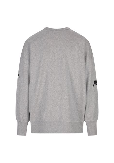 Grey Sweatshirt With Macro Logo ALEXANDER MCQUEEN | 705002-QUZ230902