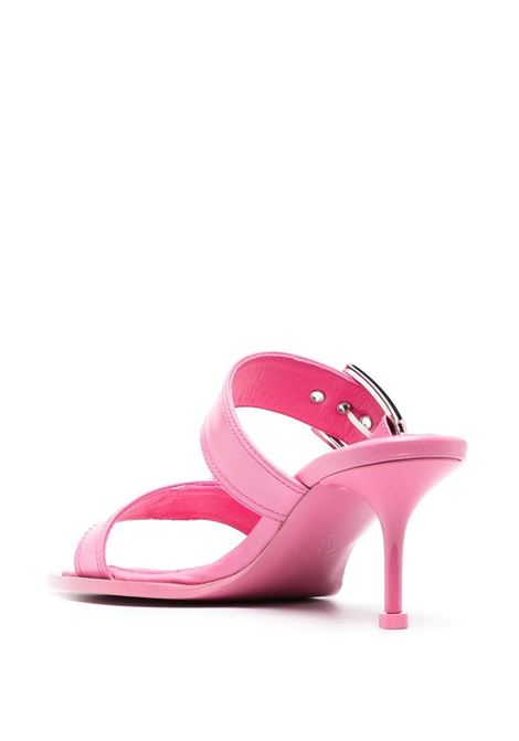 Pink Punk Sandal With Double Buckle ALEXANDER MCQUEEN | 709991-WHSWD5482