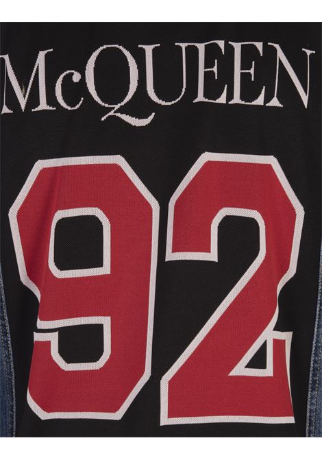 Giacca McQueen 92 In Denim Blu ALEXANDER MCQUEEN | 726677-QUY444001