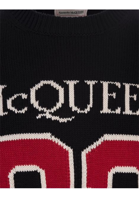 Black McQueen 92 Sweater ALEXANDER MCQUEEN | 729259-Q1RTH1064