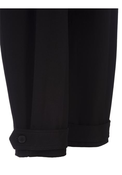 Black Military Trousers ALEXANDER MCQUEEN | 730067-QJACF1000