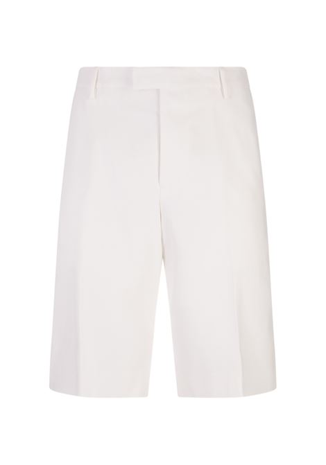 White Tailored Bermuda Shorts ALEXANDER MCQUEEN | 730747-QUS019000