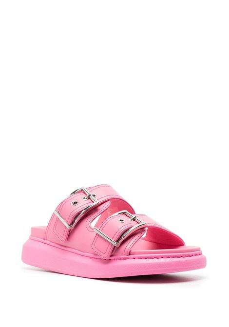Pink And Silver Hybrid Sandal ALEXANDER MCQUEEN | 733083-WHXZR5482
