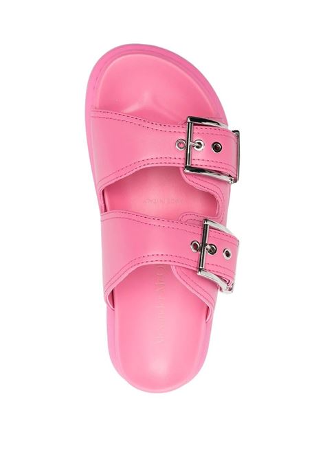 Pink And Silver Hybrid Sandal ALEXANDER MCQUEEN | 733083-WHXZR5482