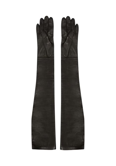 Black Long Gloves ALEXANDER MCQUEEN | 733400-3E38Q1000