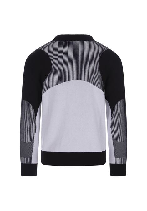 Black and Grey McQueen Sweater ALEXANDER MCQUEEN | 736655-Q1XHG1006