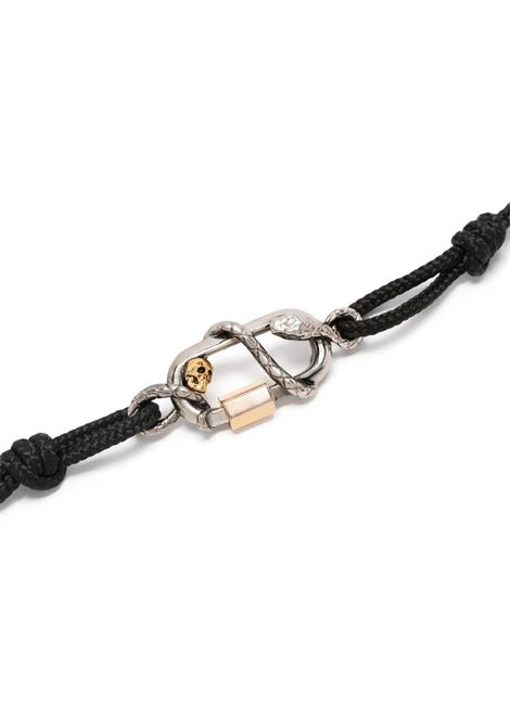 Snake Bracelet In Black ALEXANDER MCQUEEN | 738271-1AANA1000