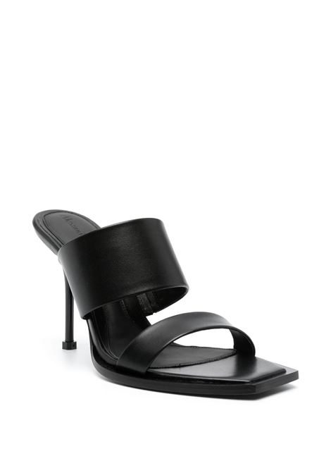 Black Sandal With 105MM Heel ALEXANDER MCQUEEN | 747581-WIDQ01000