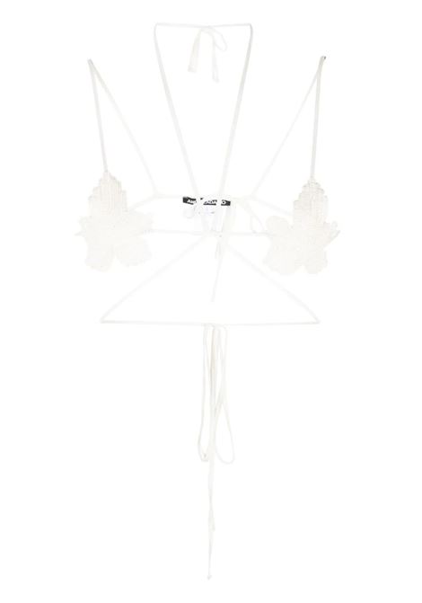 White Fig Leaf Top ANDREADAMO | ADSS23BS019472680474