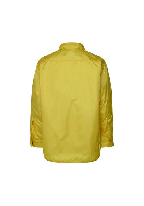 Yellow Nylon Windbreaker Jacket ASPESI KIDS | S23001GMN0078216