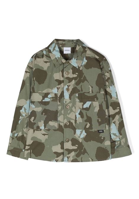 Camouflage Shirt Jacket ASPESI KIDS | S23003GCC4100548