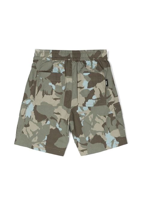 Camouflage Cargo Shorts ASPESI KIDS | S23009PBC4100548