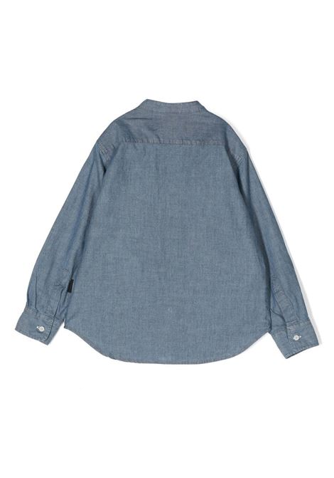 Blue Chambray Shirt ASPESI KIDS | S23016CLJ0032497