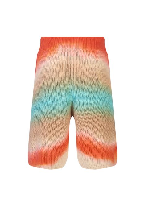 Multicoloured Knitted Bermuda Shorts BARROW | 033949200
