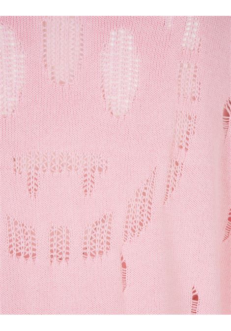 Pink Pullover With All-Over Breaks BARROW | 033979BW008