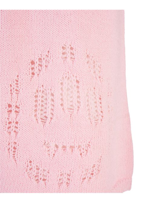 Pink Shorts With All-Over Tears BARROW | 033981BW008