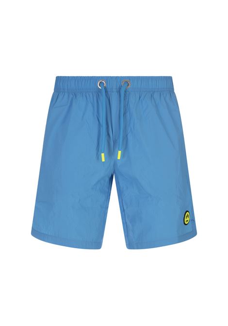 Swim Shorts Azzurro Con Patch Logo BARROW | 034147051