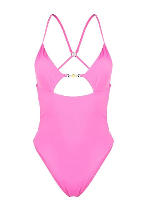 Pink One Piece Swimsuit With Cut-Out BARROW | 034176BW007