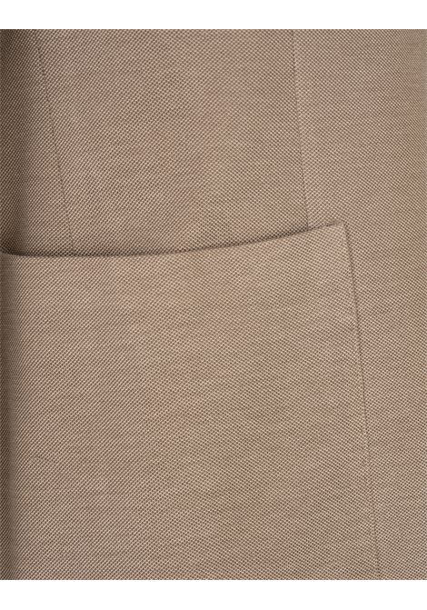 Beige Pure Cotton Blazer BOGLIOLI | N1302E-BRC0600270