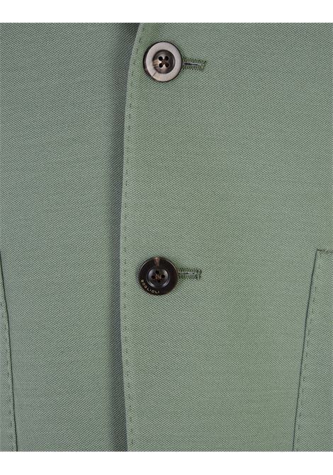 Green Pure Cotton Blazer BOGLIOLI | N1302E-BRC0600550