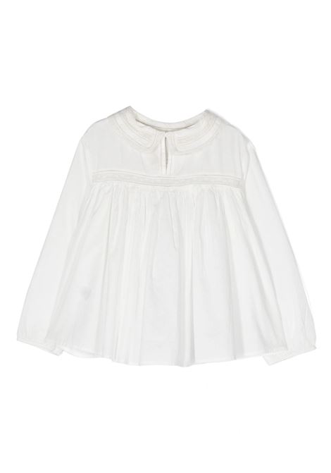 White Blouse With Lace Inserts BONPOINT | PERGBLW00001002