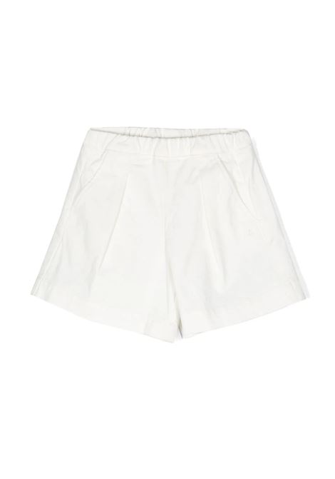 Milk White Courtney Bermuda Shorts BONPOINT | S03GBEW00104002