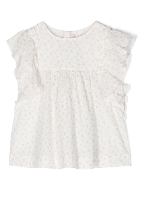 White Top With Ruffles and All-Over Cherries BONPOINT | S03GBLW00109602
