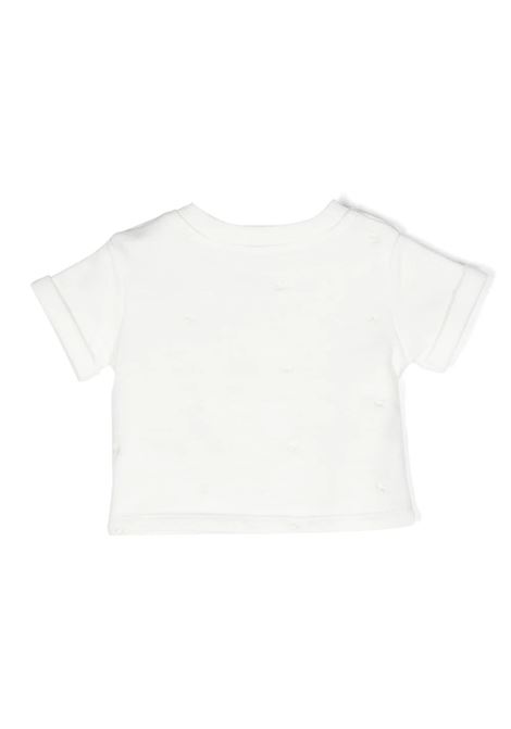 T-Shirt Bianca Con Ciliegie All-Over BONPOINT | S03XSWK00020102