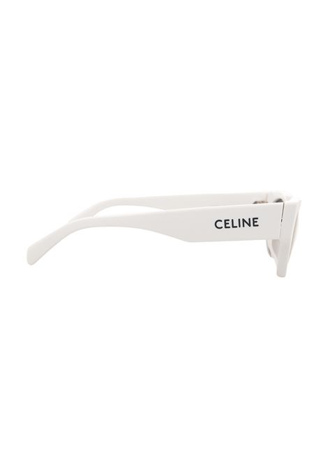 Occhiali Da Sole Celine Monochroms 01 In Acetato Bianco CELINE | 4S197CPLB01BC