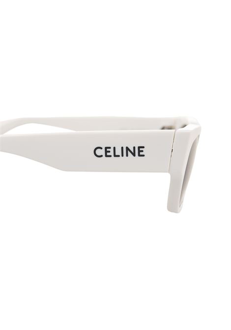 Occhiali Da Sole Celine Monochroms 01 In Acetato Bianco CELINE | 4S197CPLB01BC