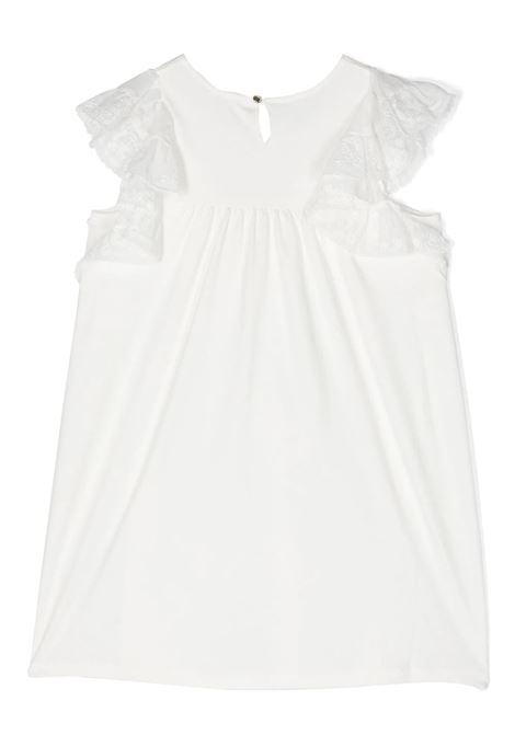 White Dress With Ruffle Chloé Kids | C12911117