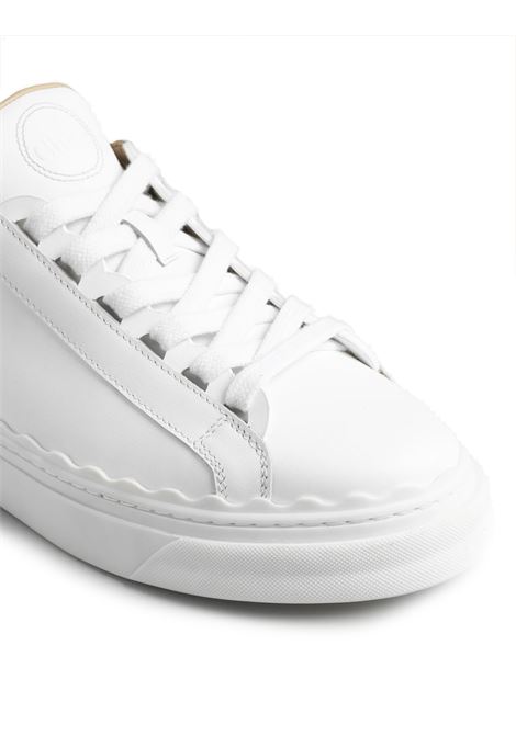 Lauren Sneakers In White Leather Chloé | C19S10842101