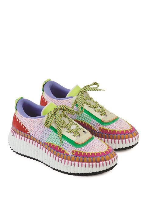 Sneakers Nama Red Multicolour Chloé | C22S579Y069A