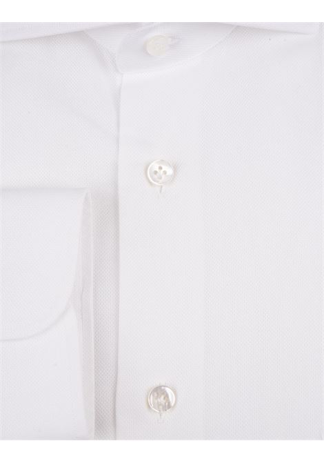 White Shirt In Medium Textured Cotton  DANDY LIFE | K1U13P0134101.U0001
