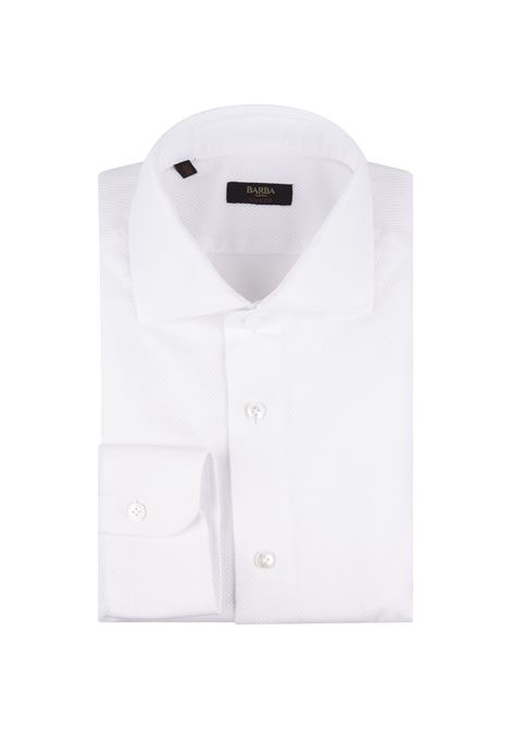 White Shirt In Macro Textured Cotton  DANDY LIFE | K1U13P0134109.U0001