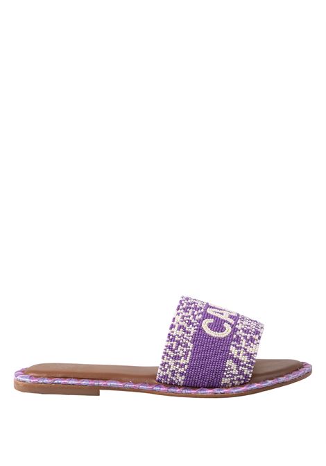 Purple Capri Flat Sandal DE SIENA | 24B_23DS451-CAPRIVIOLET