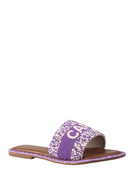 Purple Capri Flat Sandal DE SIENA | 24B_23DS451-CAPRIVIOLET