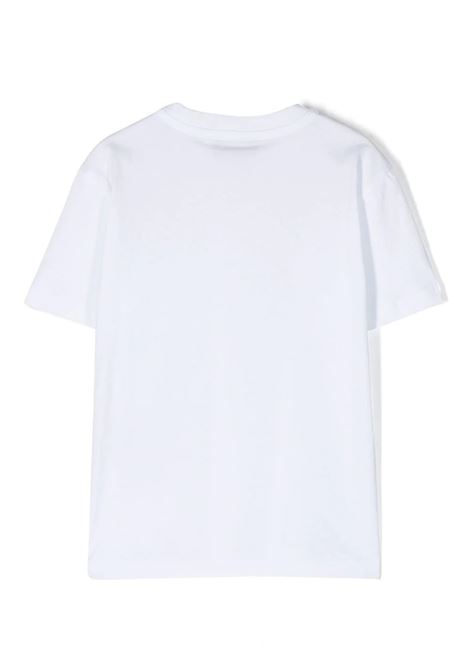 White T-Shirt With Pocket DONDUP JUNIOR | DMTS106C-JF65-BD003B006