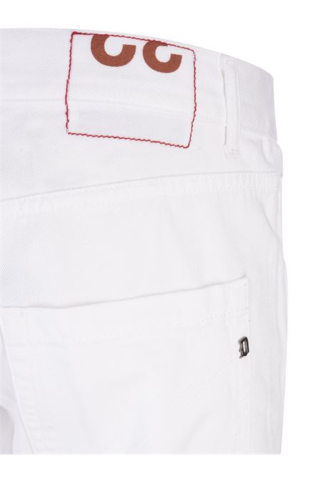 White Mius Slim Fit Jeans DONDUP | UP168-BF0014 PTD000